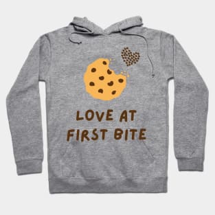 Cuter Love At First Bite Cookie T-Shirt Design Hoodie